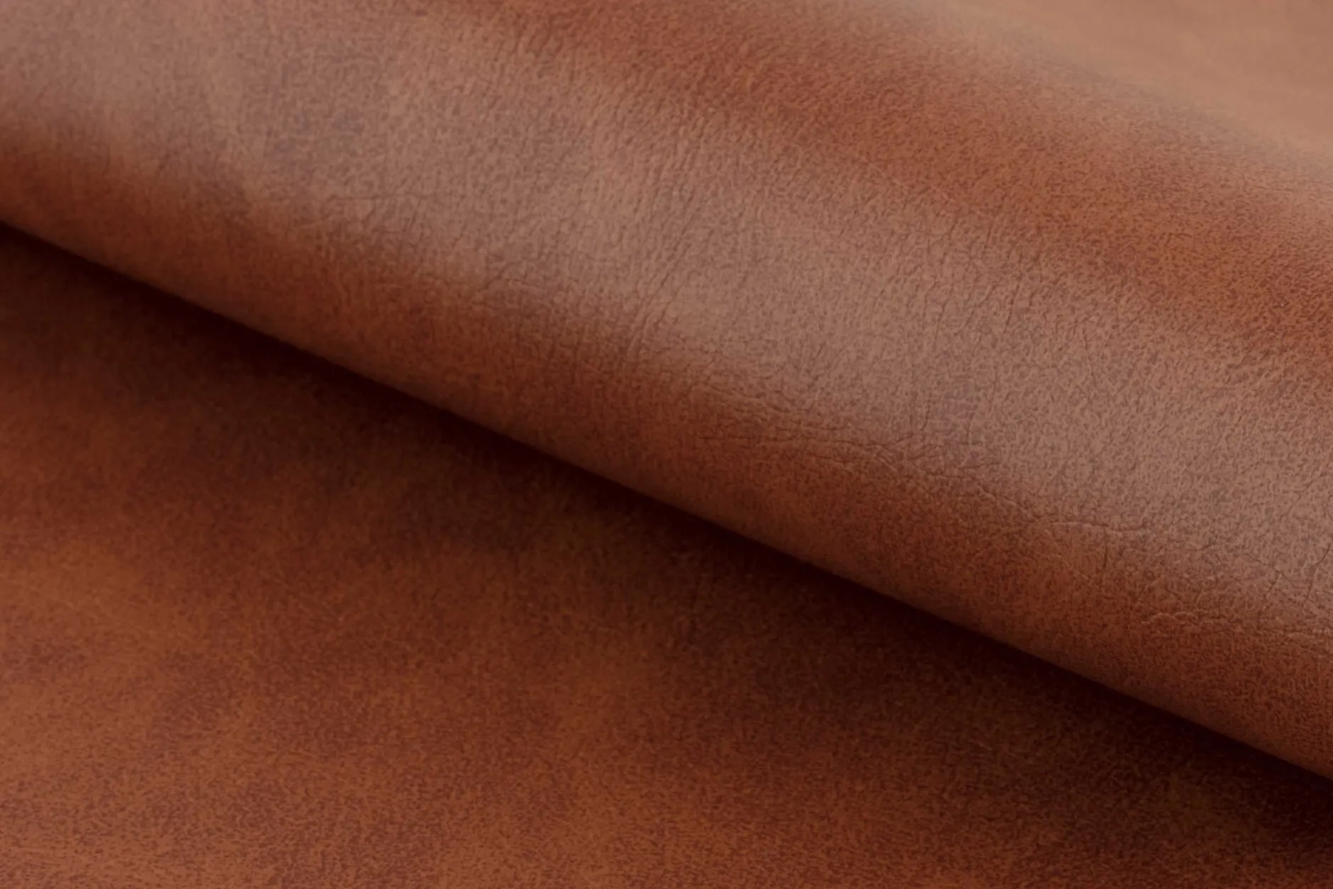 Addi Esszimmerstuhl mit Armlehne in PU Retro Brandy 691B FR, Untergestell Eiche