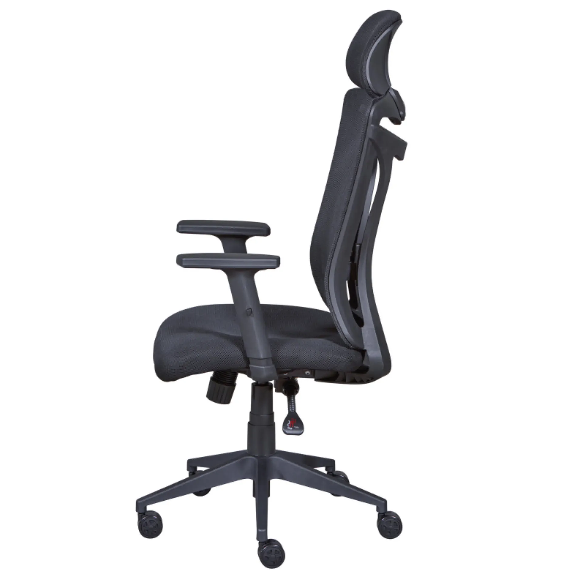 Admin Ergonomischer Bürostuhl - verstellbar - schwarz