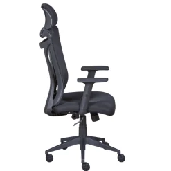 Admin Ergonomischer Bürostuhl - verstellbar - schwarz