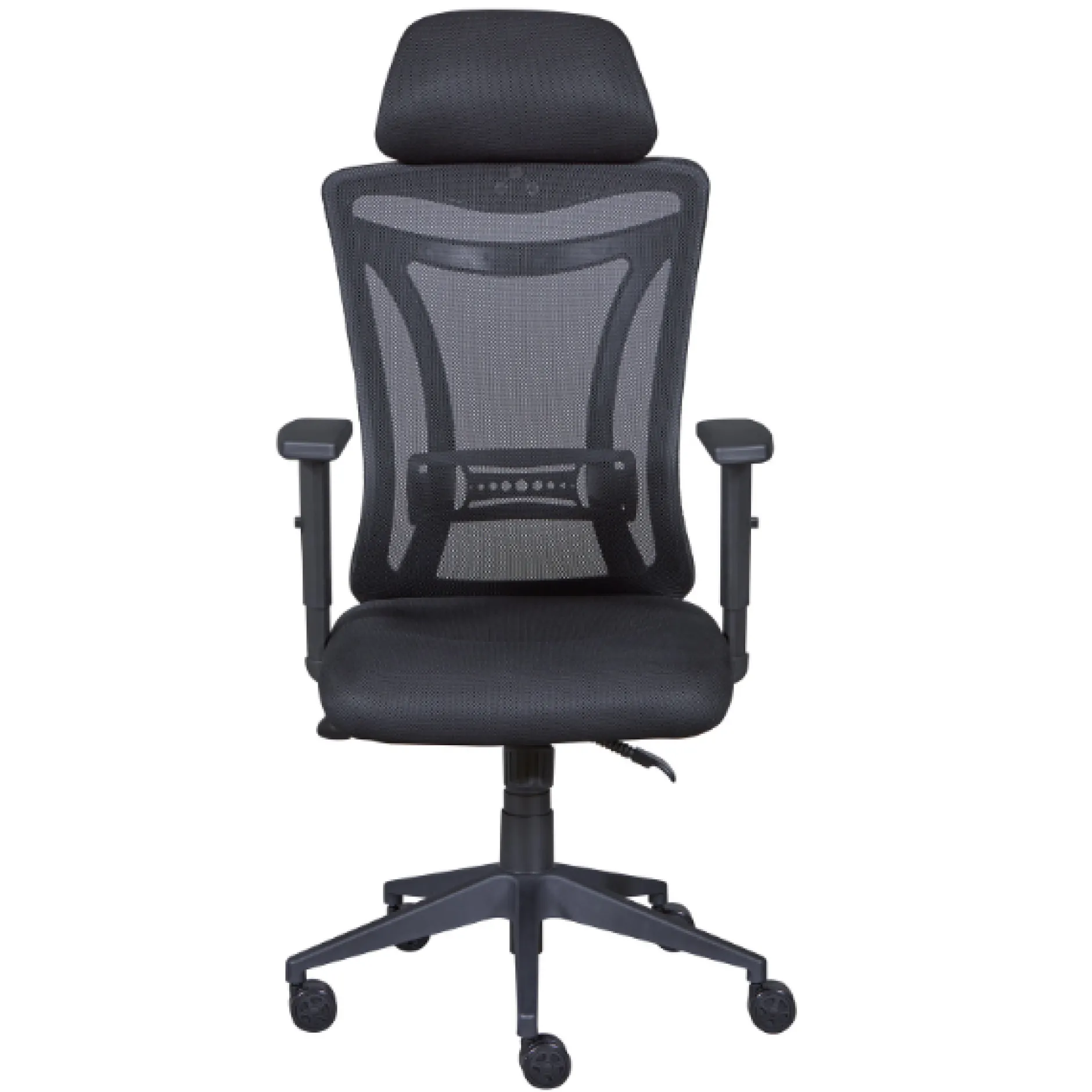 Admin Ergonomischer Bürostuhl - verstellbar - schwarz