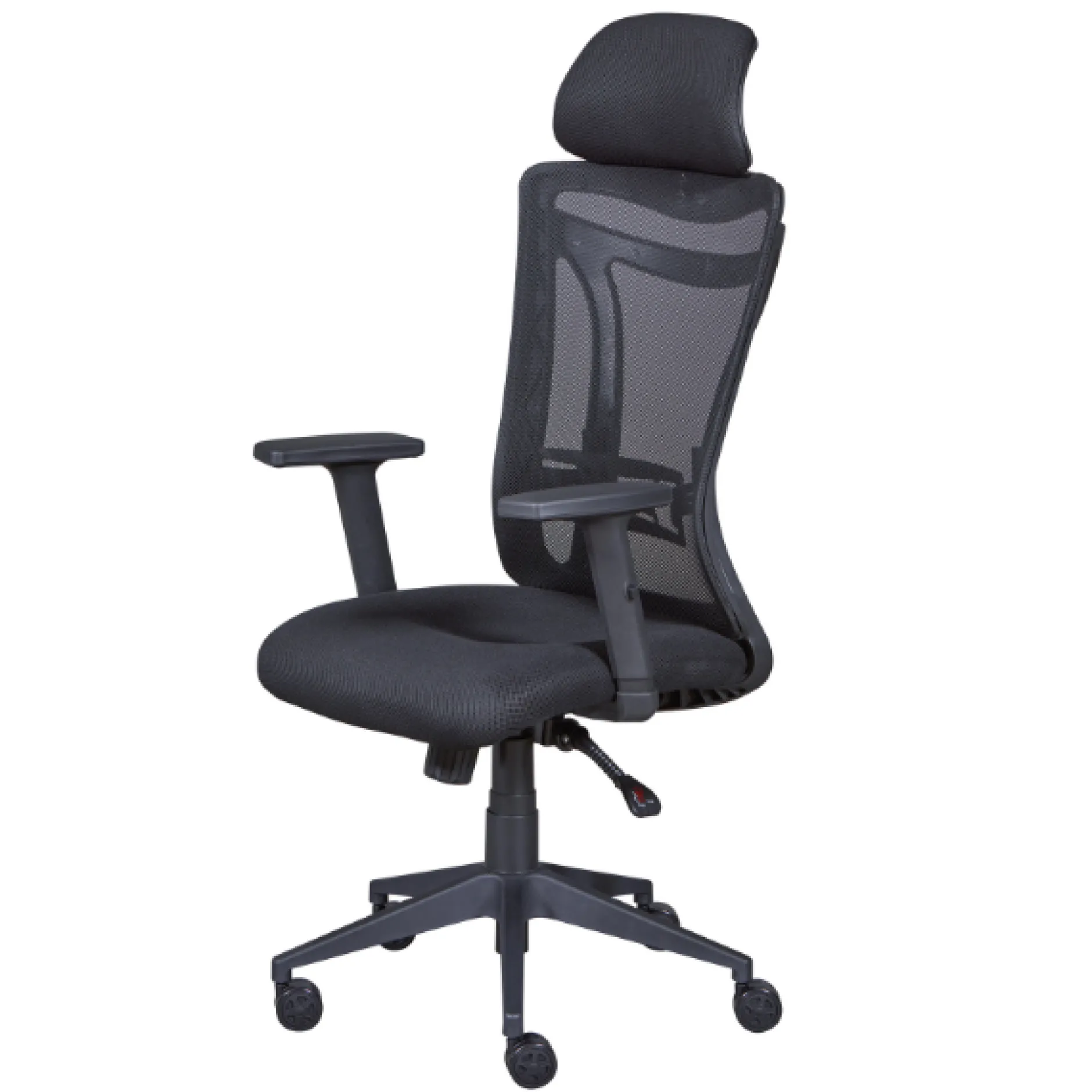 Admin Ergonomischer Bürostuhl - verstellbar - schwarz