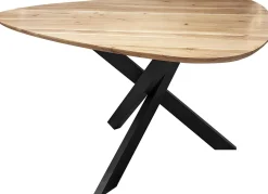 Akazienholz Dreieck Esstisch 135x135cm | Mattlackierung