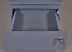 Aktenschrank File Guard | 44 x 51,3 x 76,9 cm | Spanplattenholz | Farbe: Anthrazit