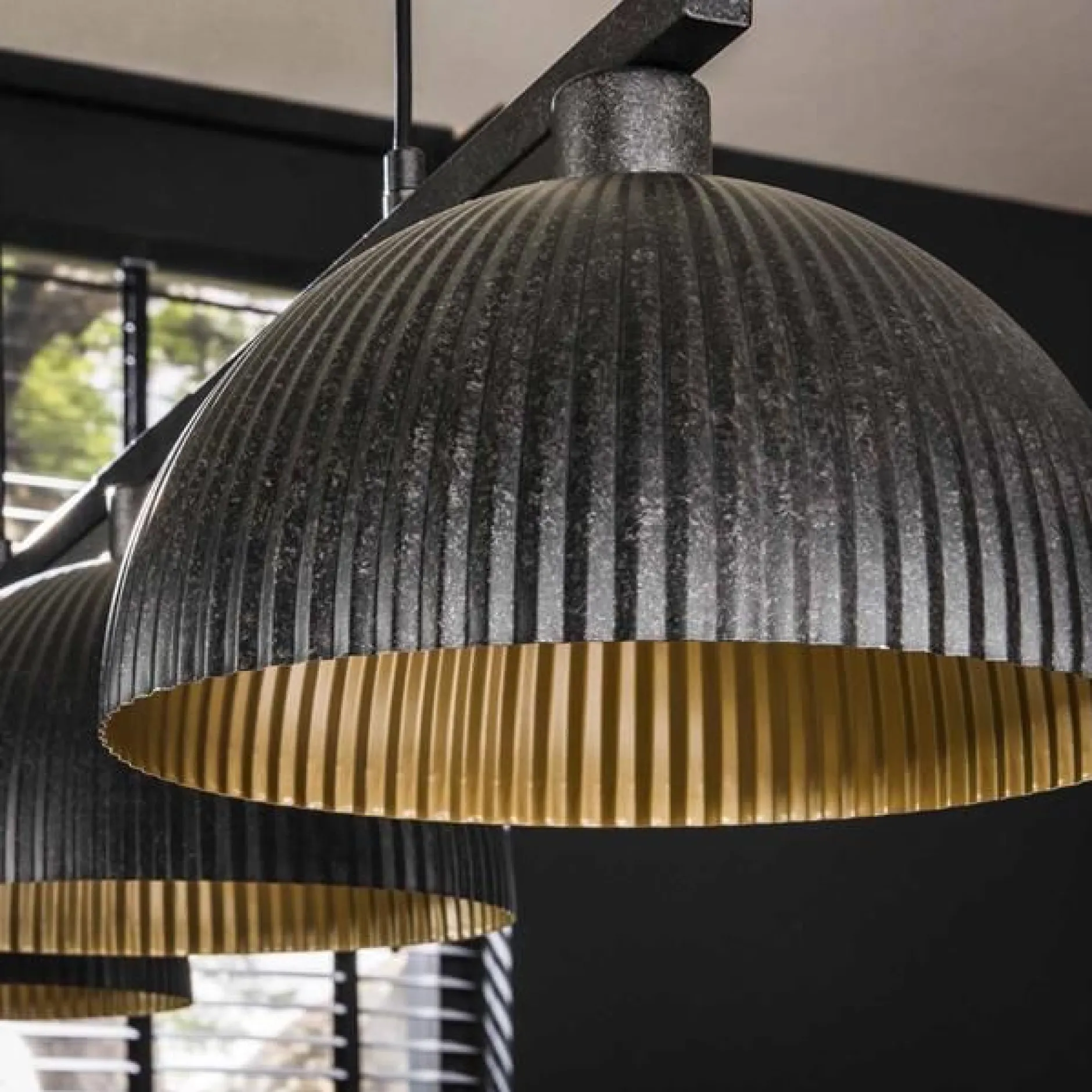 Alinette Hängeleuchte 120 cm-Artic schwarz