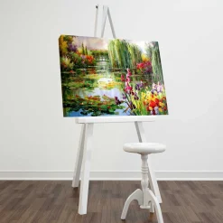 Alkmene Dekoratives Leinwandbild | Holzrahmen | 45 x 70 cm