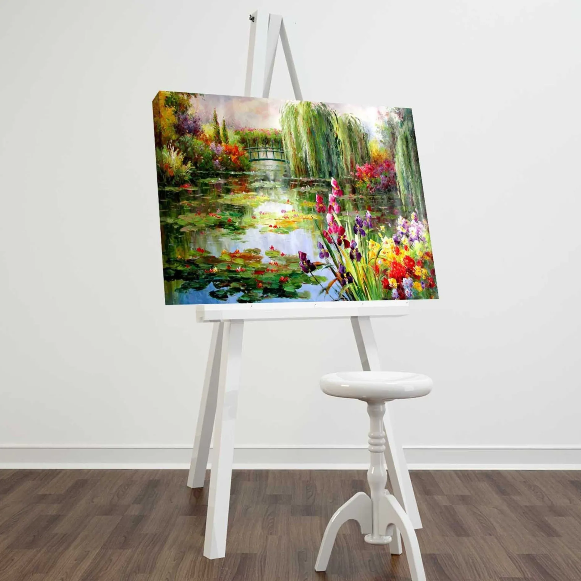 Alkmene Dekoratives Leinwandbild | Holzrahmen | 45 x 70 cm
