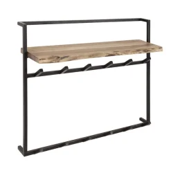AllistairWandgarderobe - Akazie/Metall
