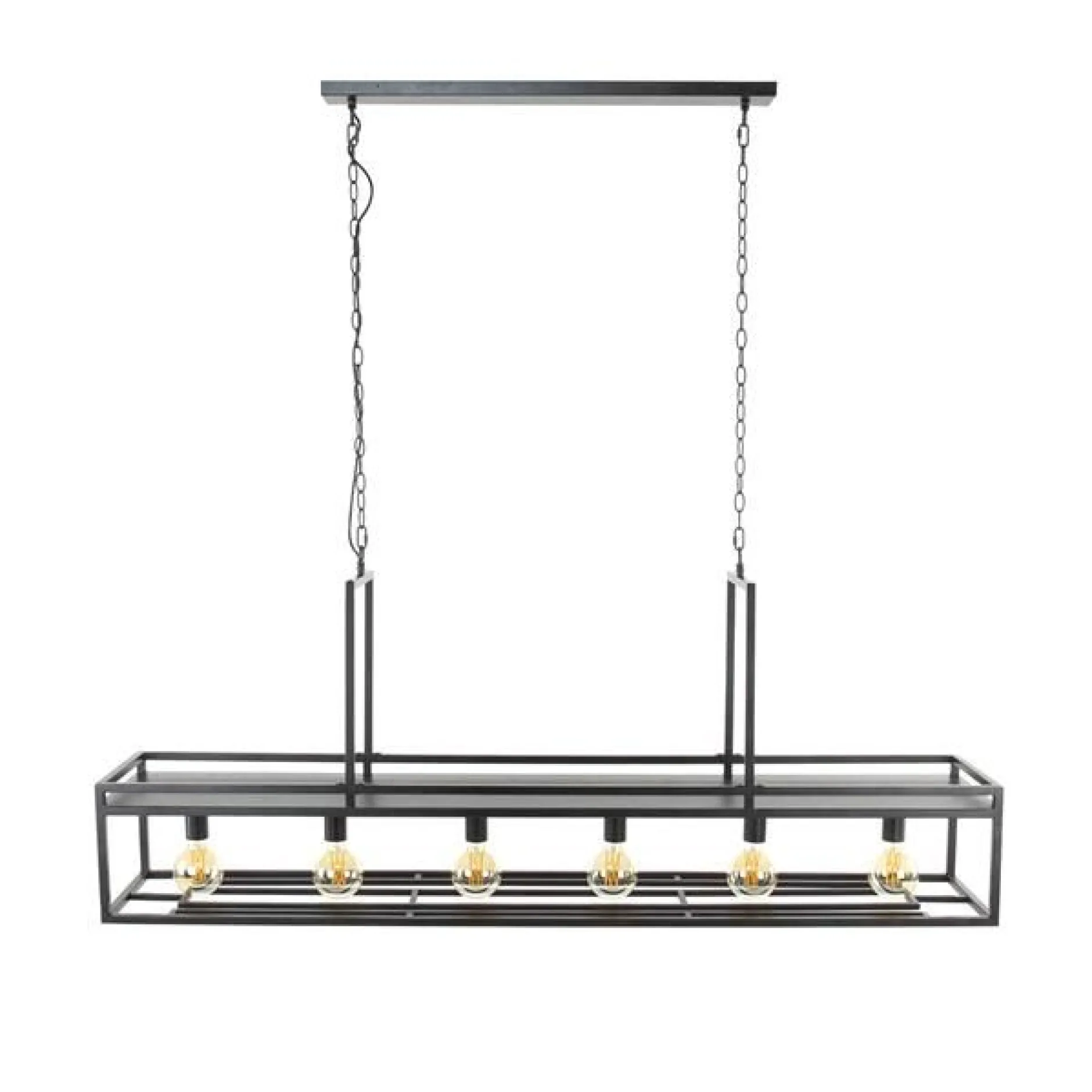 Amadeus Hängeleuchte 150 cm - anthrazit