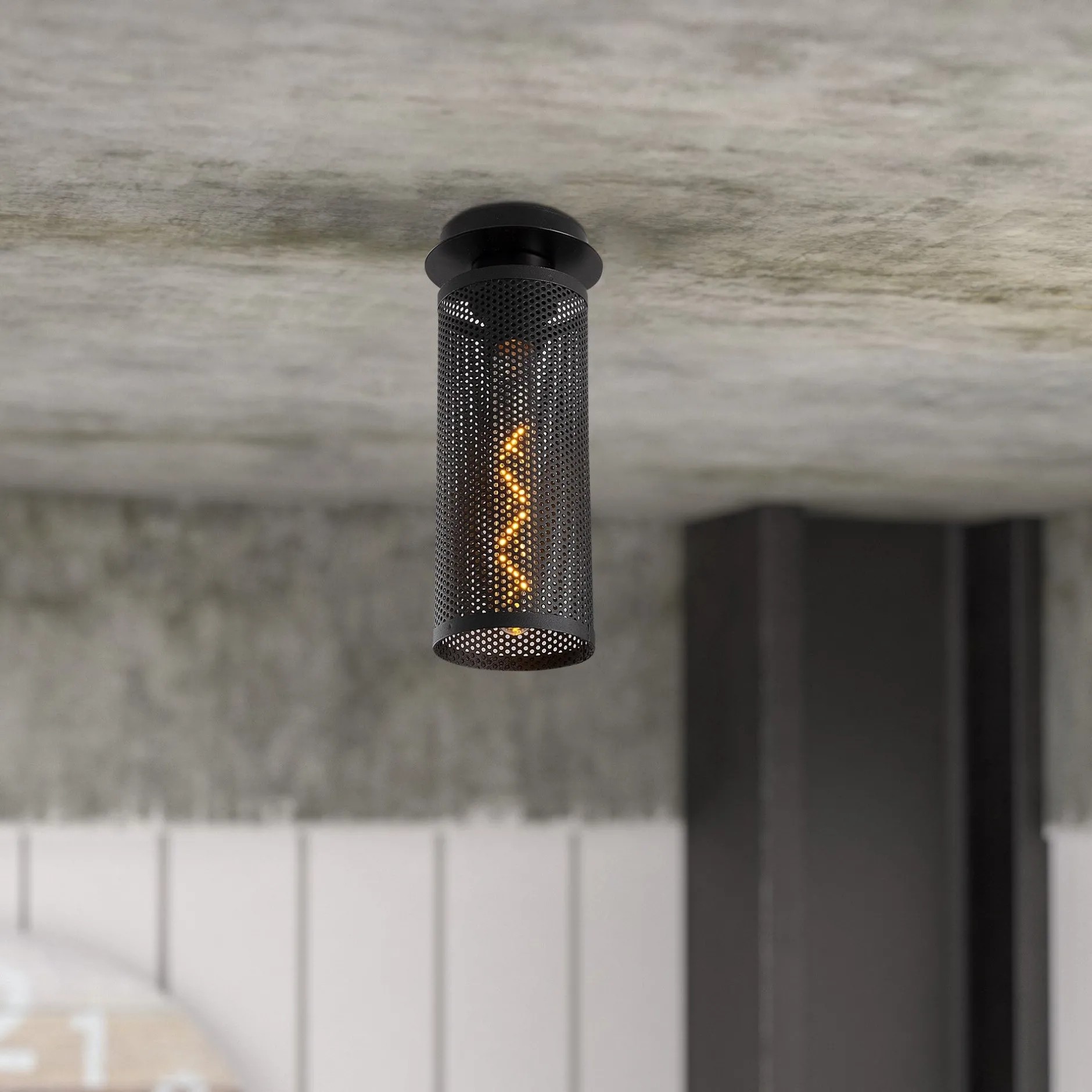 Amasra Kronleuchter | METALLGEHÄUSE | Schwarz