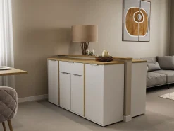Anrichte Access | 160,7 x 39,6 x 85,6 cm | Weiß