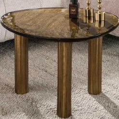 Antik Gold Eclipse L Couchtisch