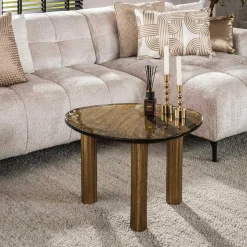 Antik Gold Eclipse L Couchtisch
