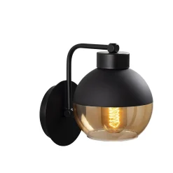 Anı Wandleuchte | METALLGEHÄUSE | Schwarz