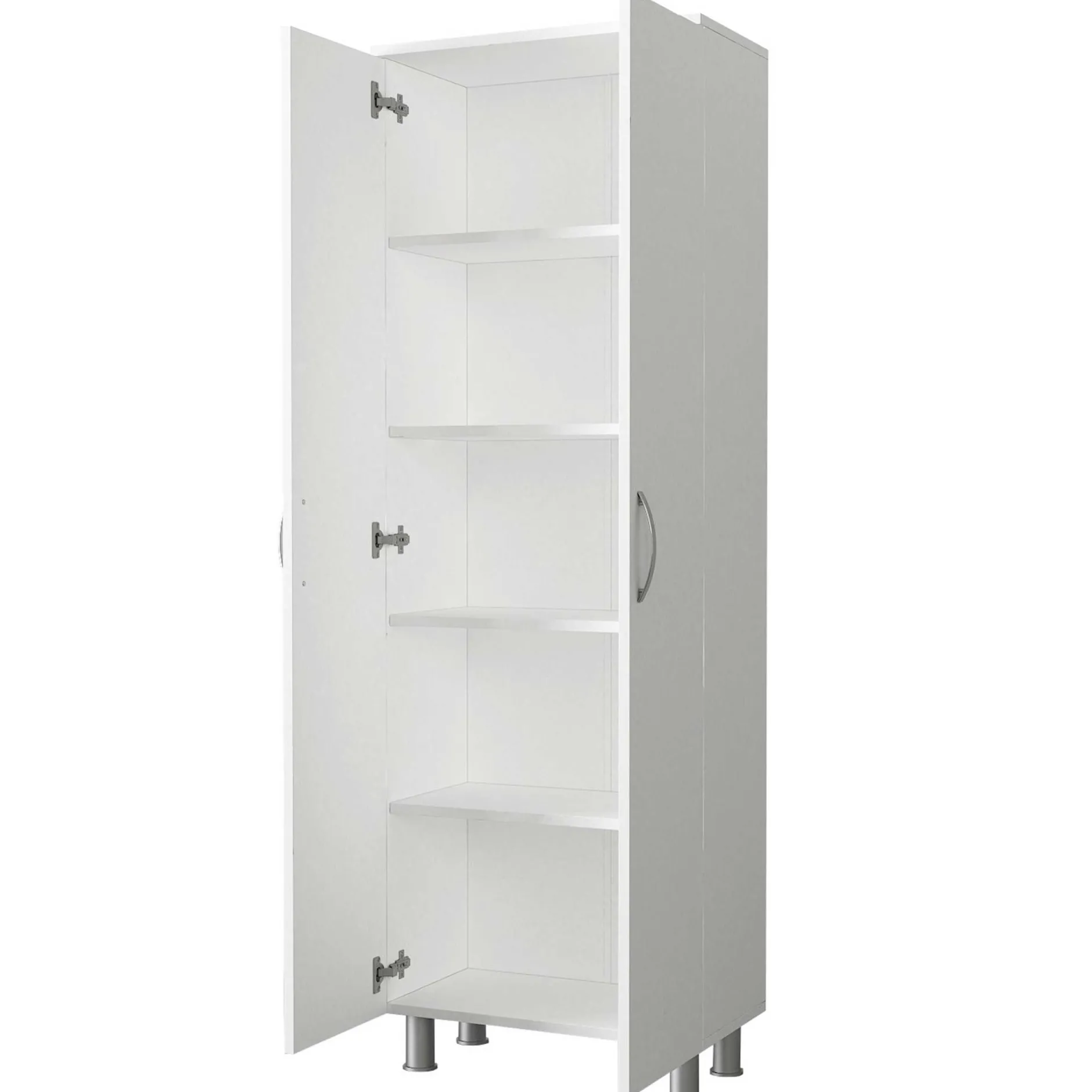 Arizona Badezimmerschrank | 100 % MELAMIN | Weiß