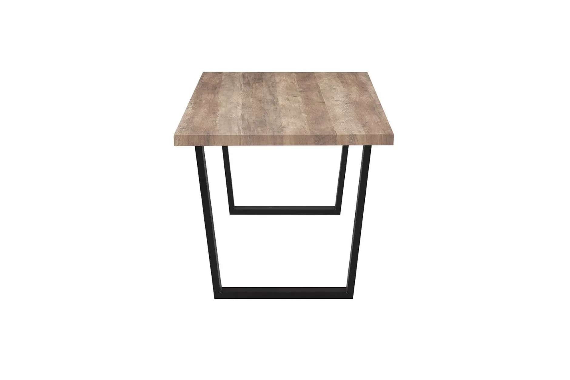 Armin 180cm Mango Dekotisch mit Metallfüßen - H75 x B180 x T90 cm