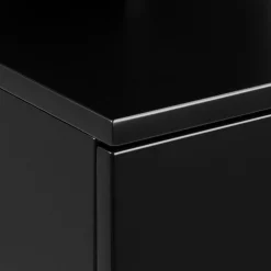 Ashton Nachttisch mit Schublade - schwarz