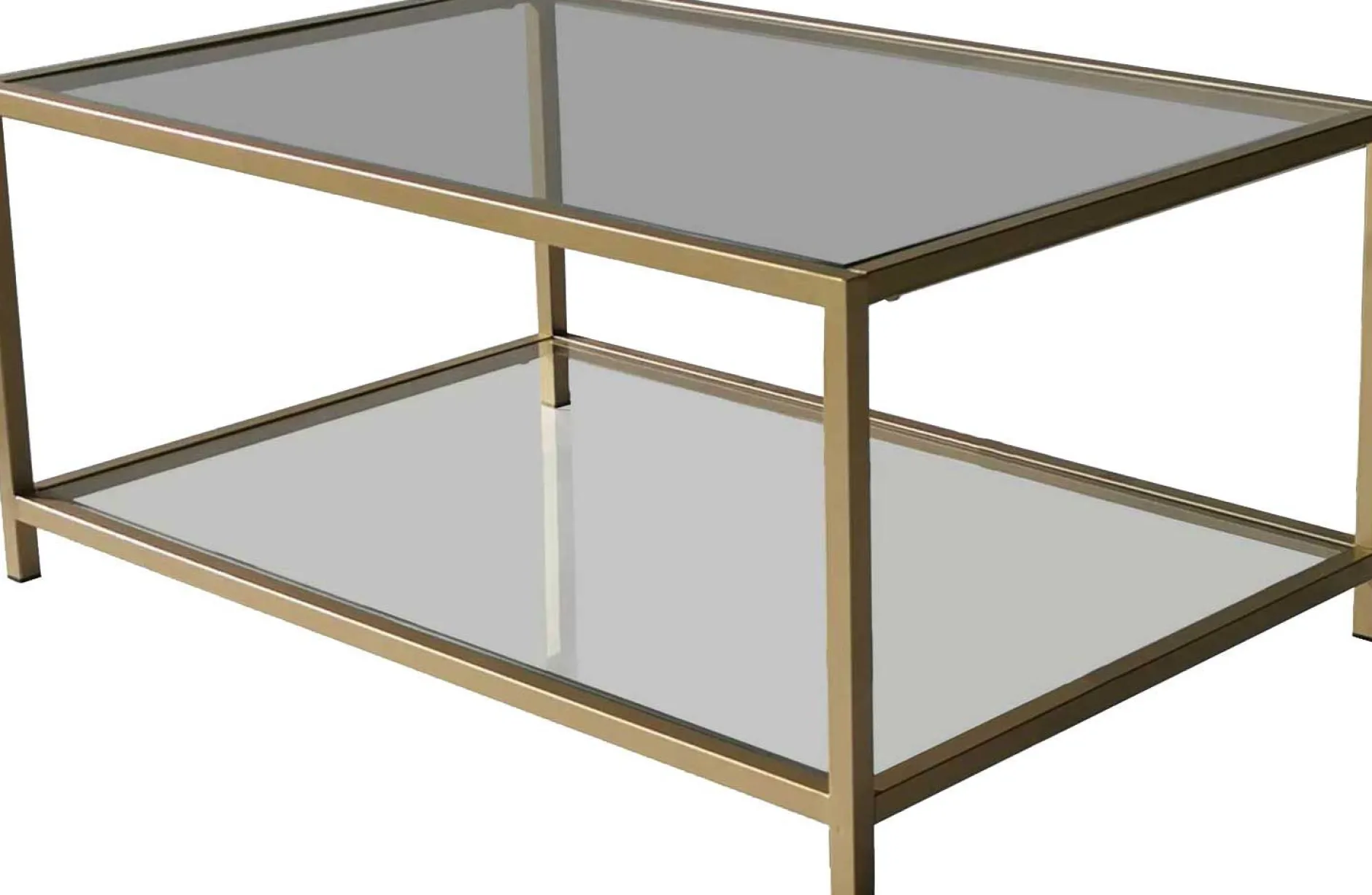 Astro Couchtisch | METALLRAHMEN | Gold