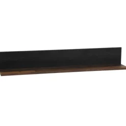 Atnalta Wandregal 135x22 cm-Altholz/schwarz