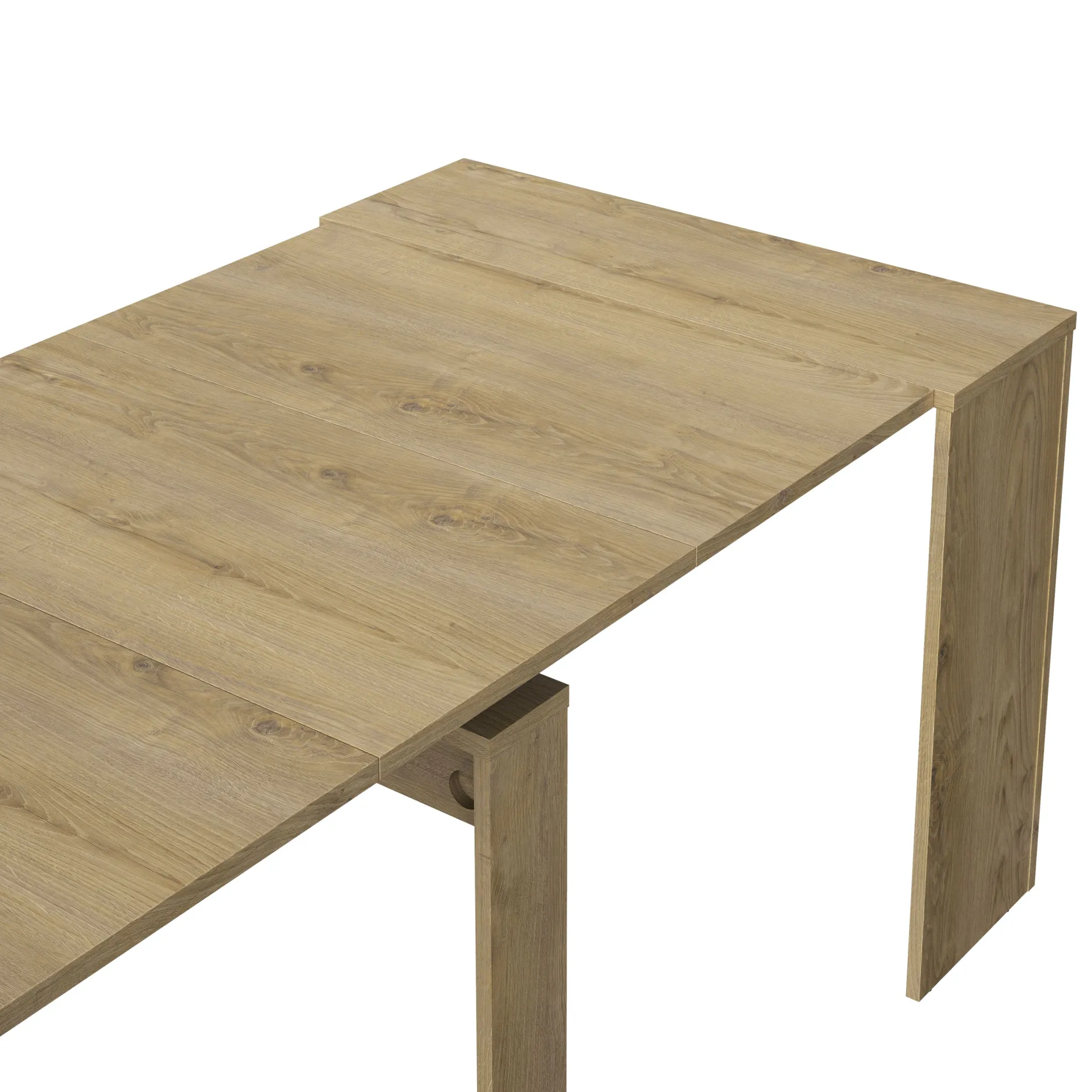 Ausziehbare Konsole Di María | 58 x 90 x 77 cm | Eiche Silva Design