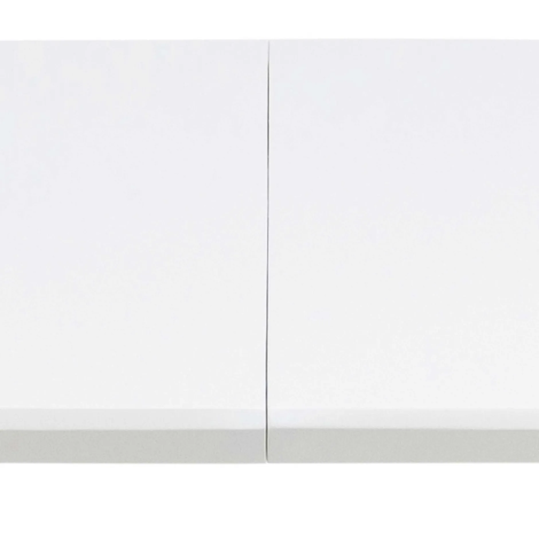 Ausziehbarer Esstisch Benjamin 170/270x100cm - weiß/ Eiche