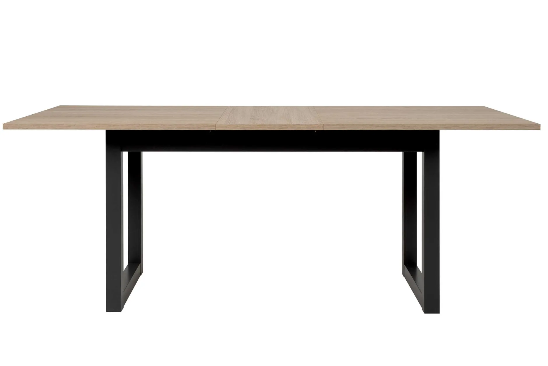 Ausziehbarer Esstisch Damon 160/200x90 - Eiche/anthrazit