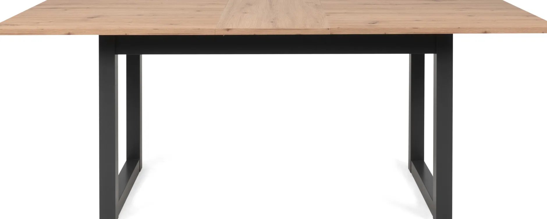 Ausziehbarer Esstisch Damon 160/200x90 - Artisan Eiche/Anthrazit