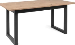 Ausziehbarer Esstisch Damon 160/200x90 - Artisan Eiche/Anthrazit