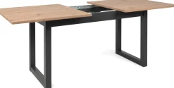 Ausziehbarer Esstisch Damon 160/200x90 - Artisan Eiche/Anthrazit