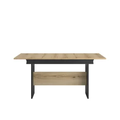 Ausziehbarer Esstisch Esteban | 205 x 90 x 77 cm | Helvezia Oak Design