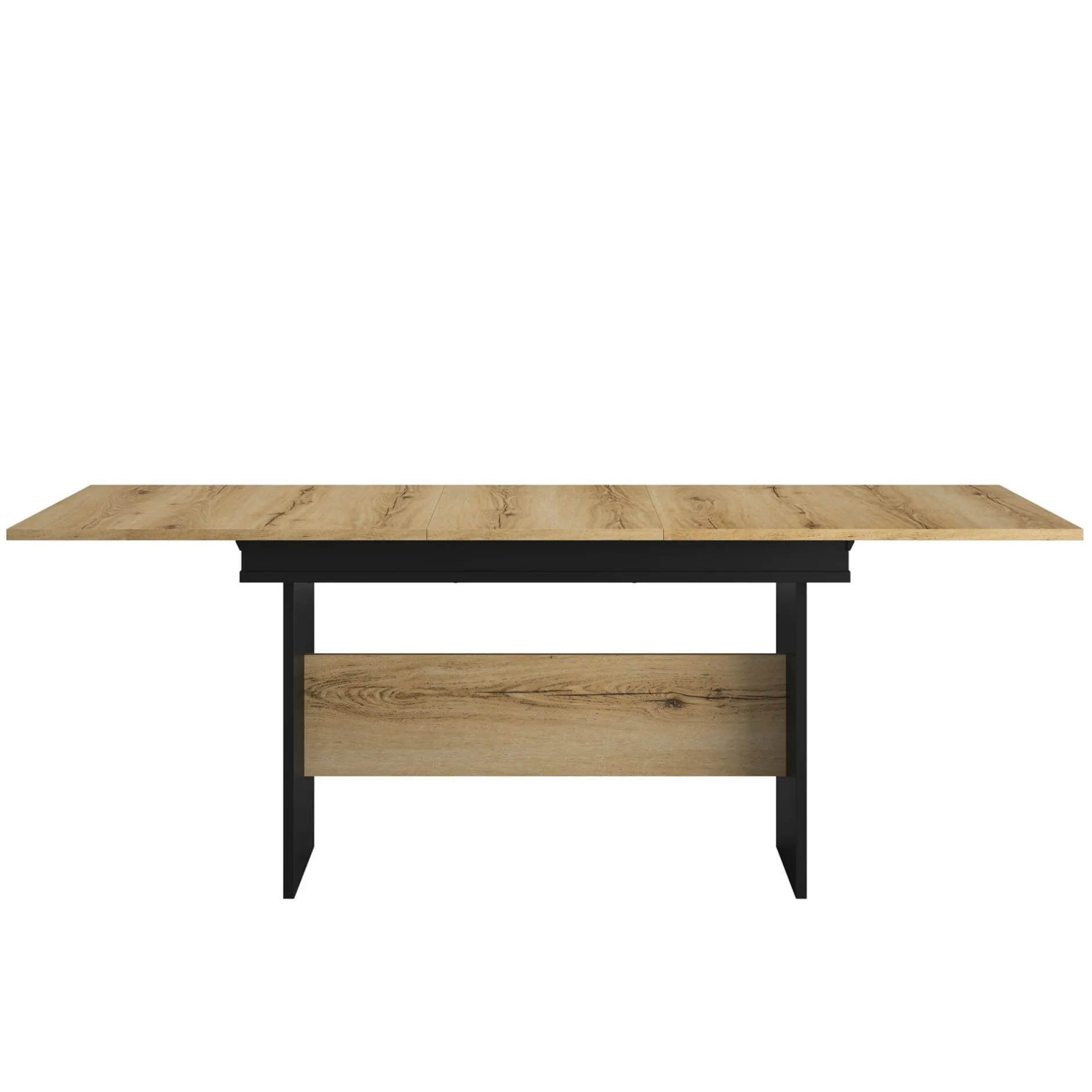 Ausziehbarer Esstisch Esteban | 205 x 90 x 77 cm | Helvezia Oak Design