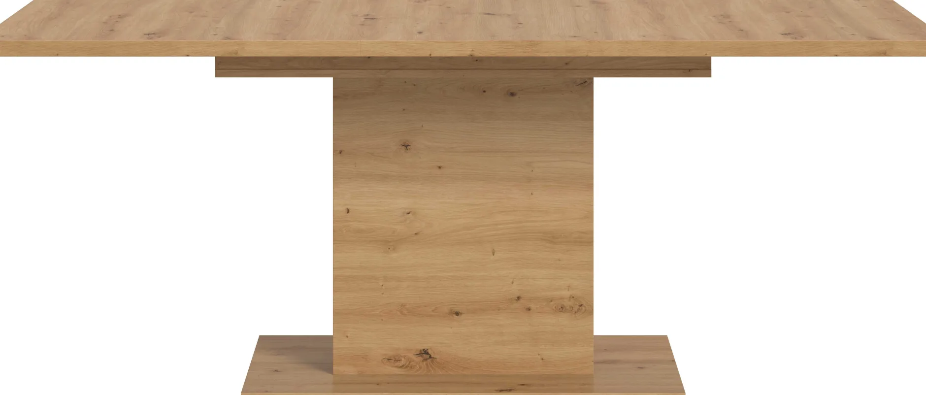 Ausziehbarer Esstisch Motion von Emob in Artisan-Optik 150-190x76x90 cm