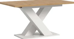 Ausziehbarer Esstisch Motion Emob - Artisan/Naturweiß - 150-190x76x90 cm