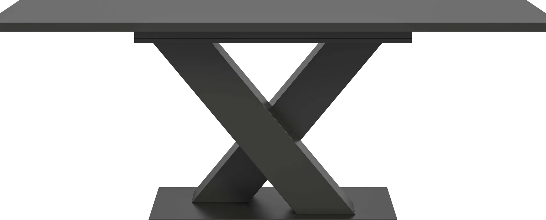 Ausziehbarer Esstisch Motion Emob - Grau - 150-190x76x90 cm