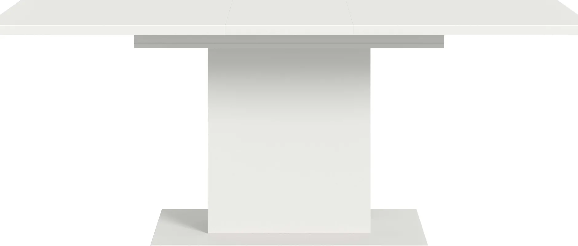 Ausziehbarer Esstisch Motion Emob - Weiß - 150-190x76x90 cm