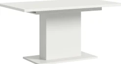 Ausziehbarer Esstisch Motion Emob - Weiß - 150-190x76x90 cm