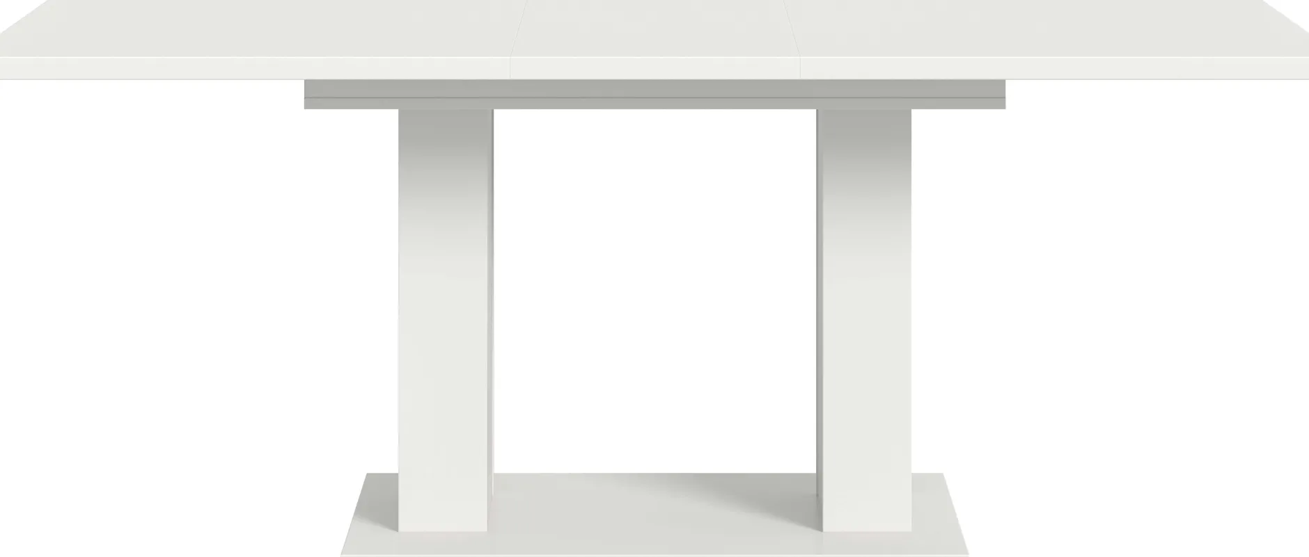 Ausziehbarer Esstisch Motion Emob - weiß - 150-190x76x90 cm