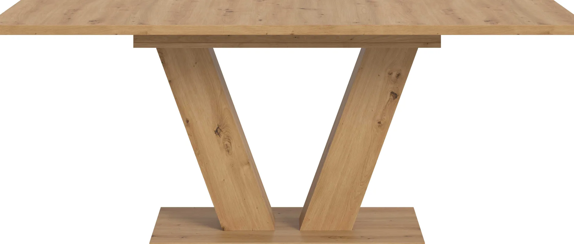 Ausziehbarer Esstisch Motion Emob in Artisan Natur 150-190x76x90 cm