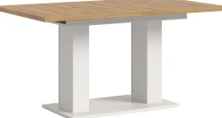 Ausziehbarer Esstisch Motion Emob - Artisan/Weiß - 150-190x76x90 cm