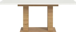 Ausziehbarer Esstisch Motion Emob - Weiß/Artisan - 150-190x76x90 cm