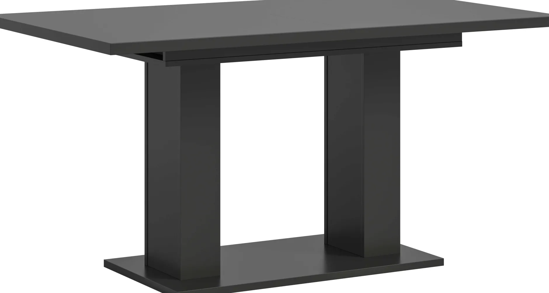 Ausziehbarer Esstisch Motion Emob - Grau - 150-190x76x90 cm