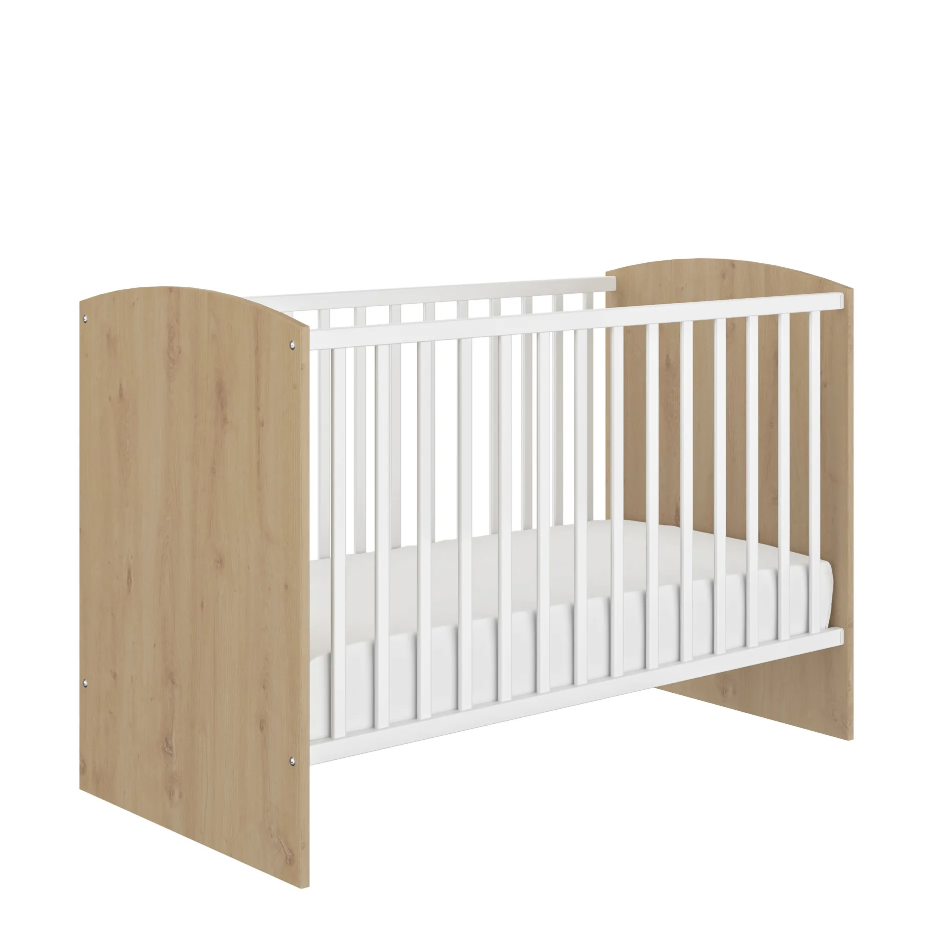 Baby- und Kleinkindzimmer-Set Arthur | Anzuchtbett, Kleiderschrank, Kommode | Bettkasten nicht enthalten | Artisan Oak Design