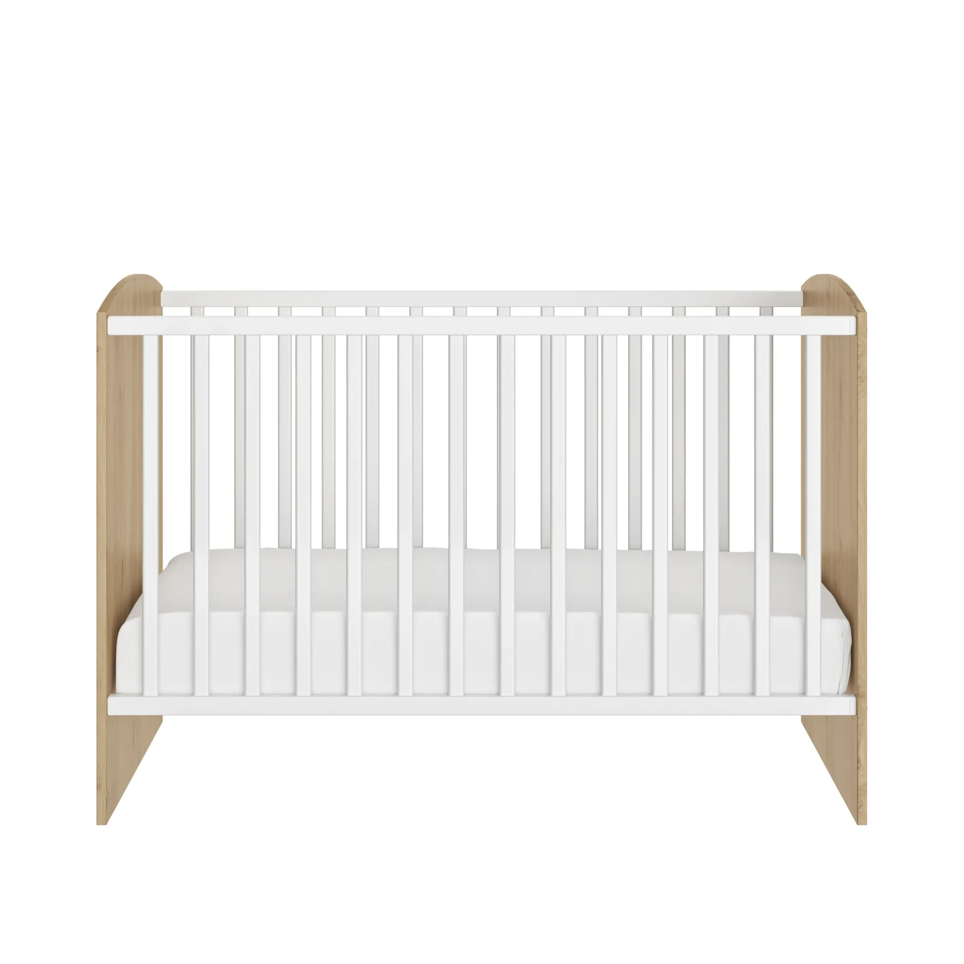 Baby- und Kleinkindzimmer-Set Arthur | Anzuchtbett, Kleiderschrank, Kommode | Bettkasten nicht enthalten | Artisan Oak Design