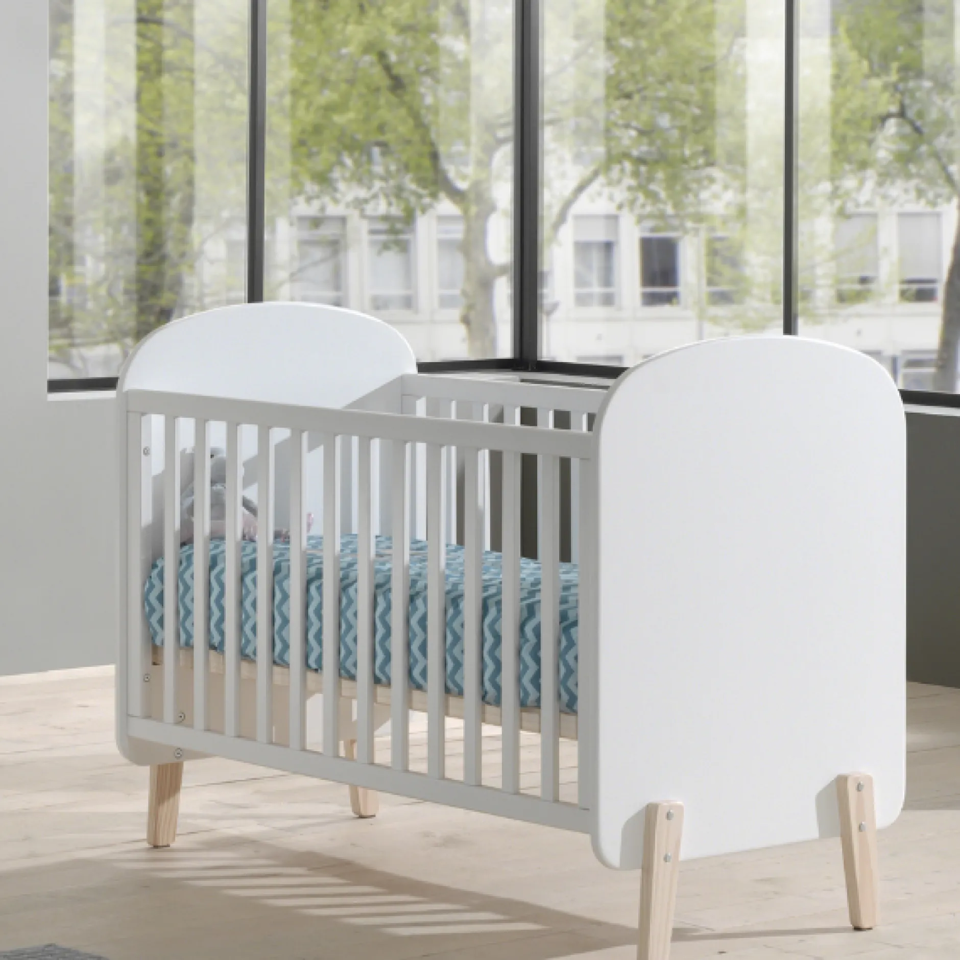 Babyzimmer Kombination 1 Kiddy-weiß