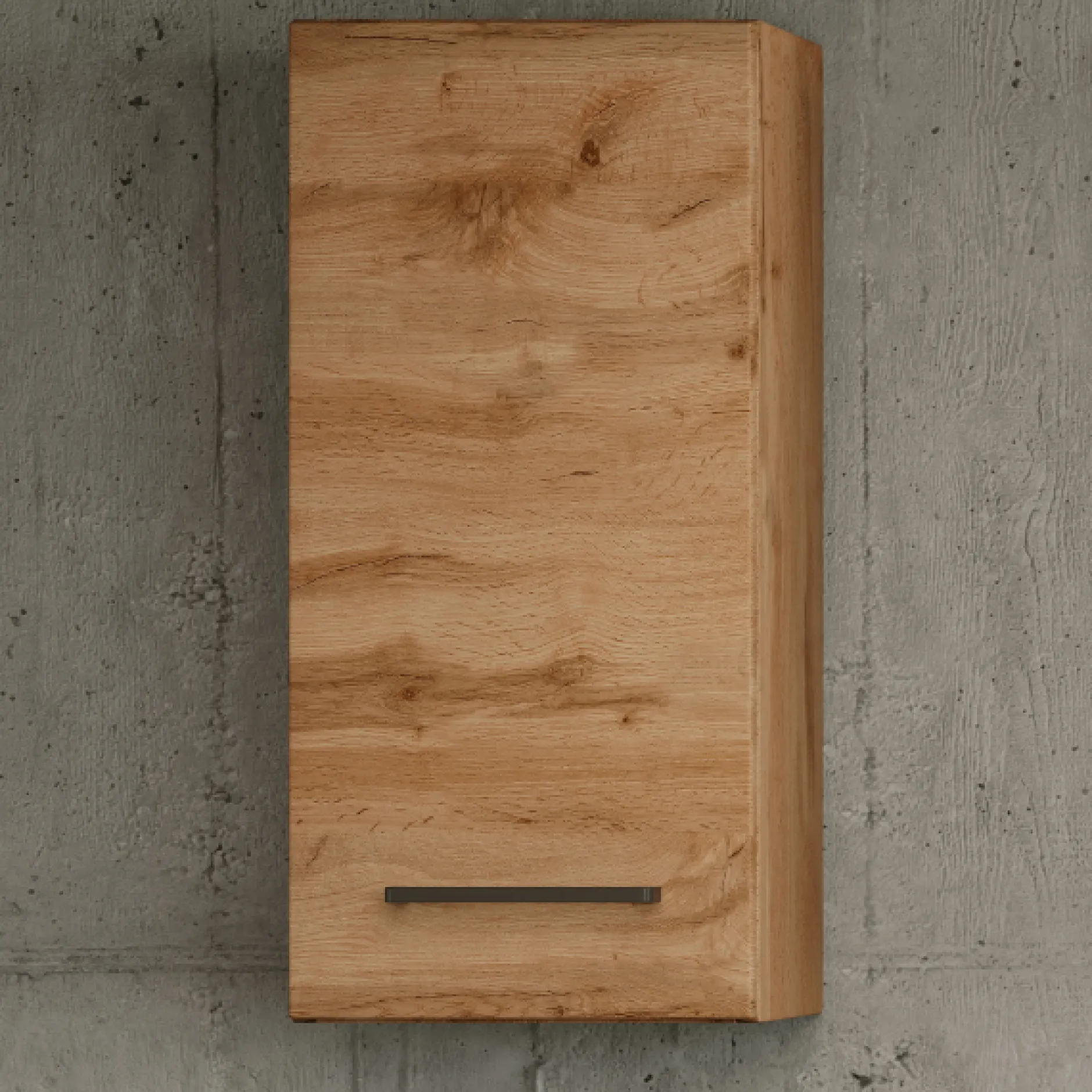 Badezimmer-Hängeschrank Malvo 30cm - Eiche