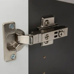 Badezimmerschrank Karan 60cm 1 Tür - Eiche/anthrazit
