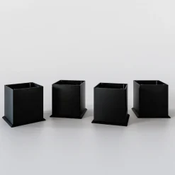Badezimmerschrank Malvo 30cm 2 Türen - Eiche/schwarz