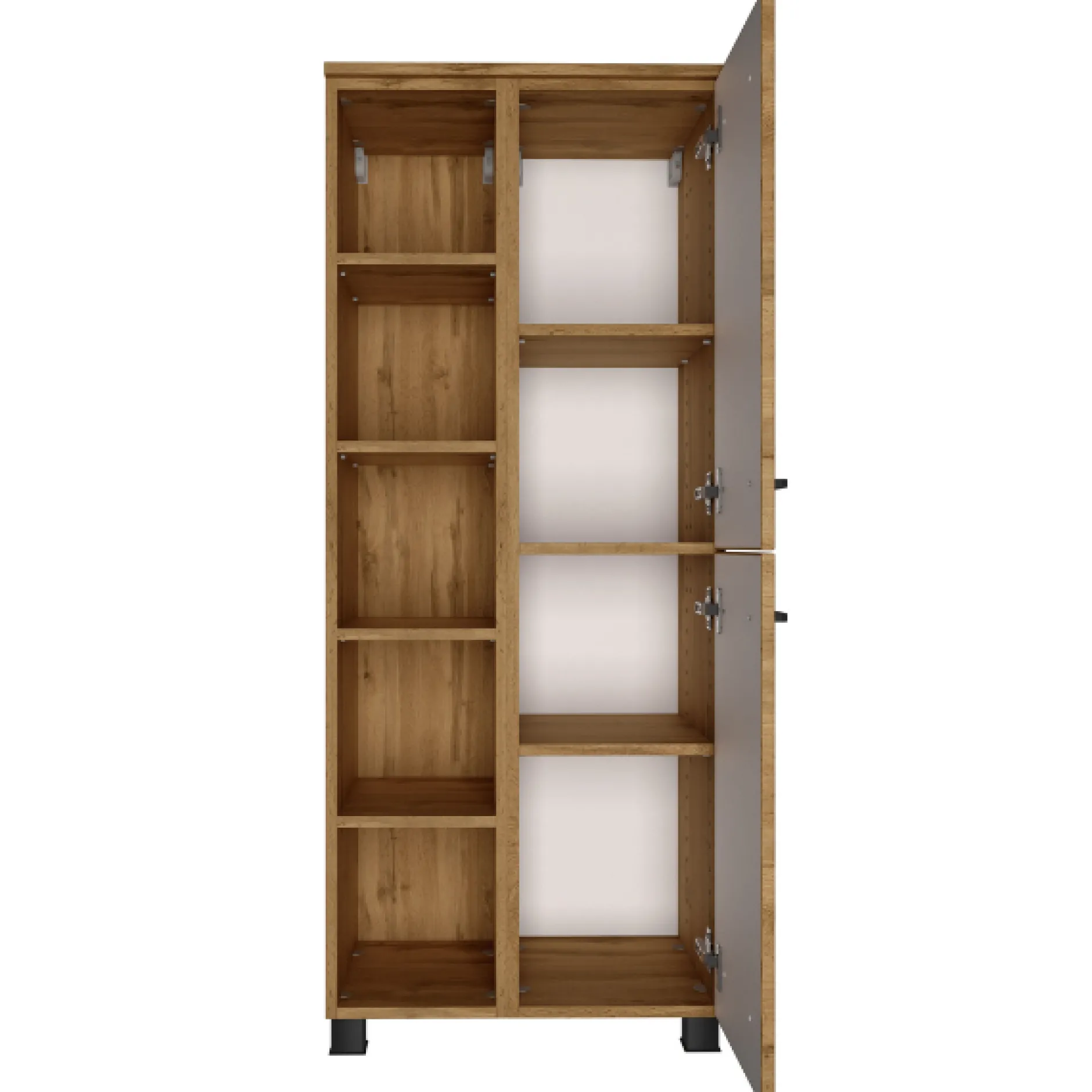 Badezimmerschrank Malvo 55cm 2 Türen - Eiche