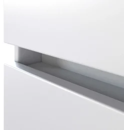 Badezimmerschrank Pisca 40cm 1 Tür und 1 Schublade - weiß