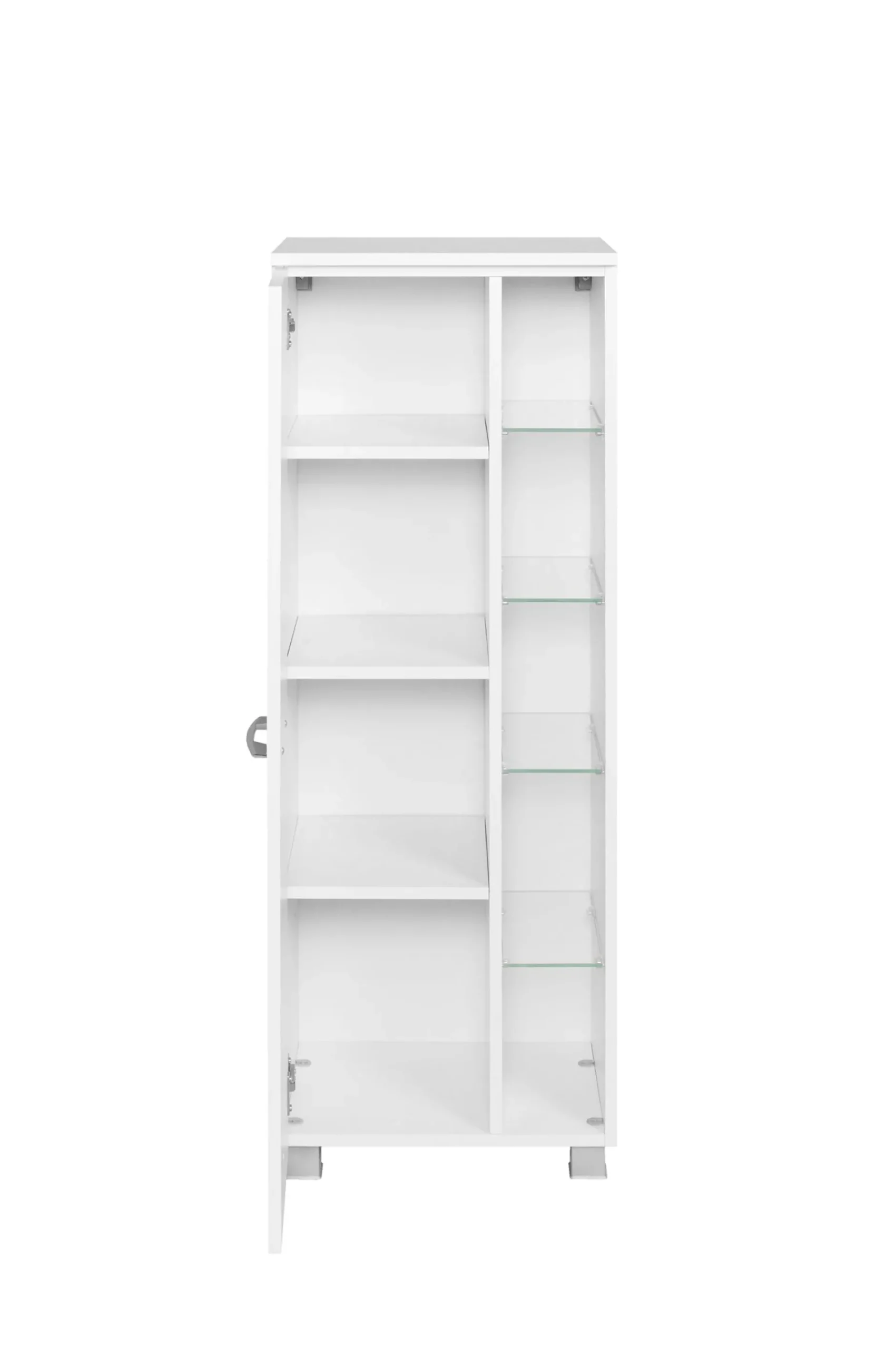 Badezimmerschrank Portofino | 45 x 35 x 122 cm | Weiß