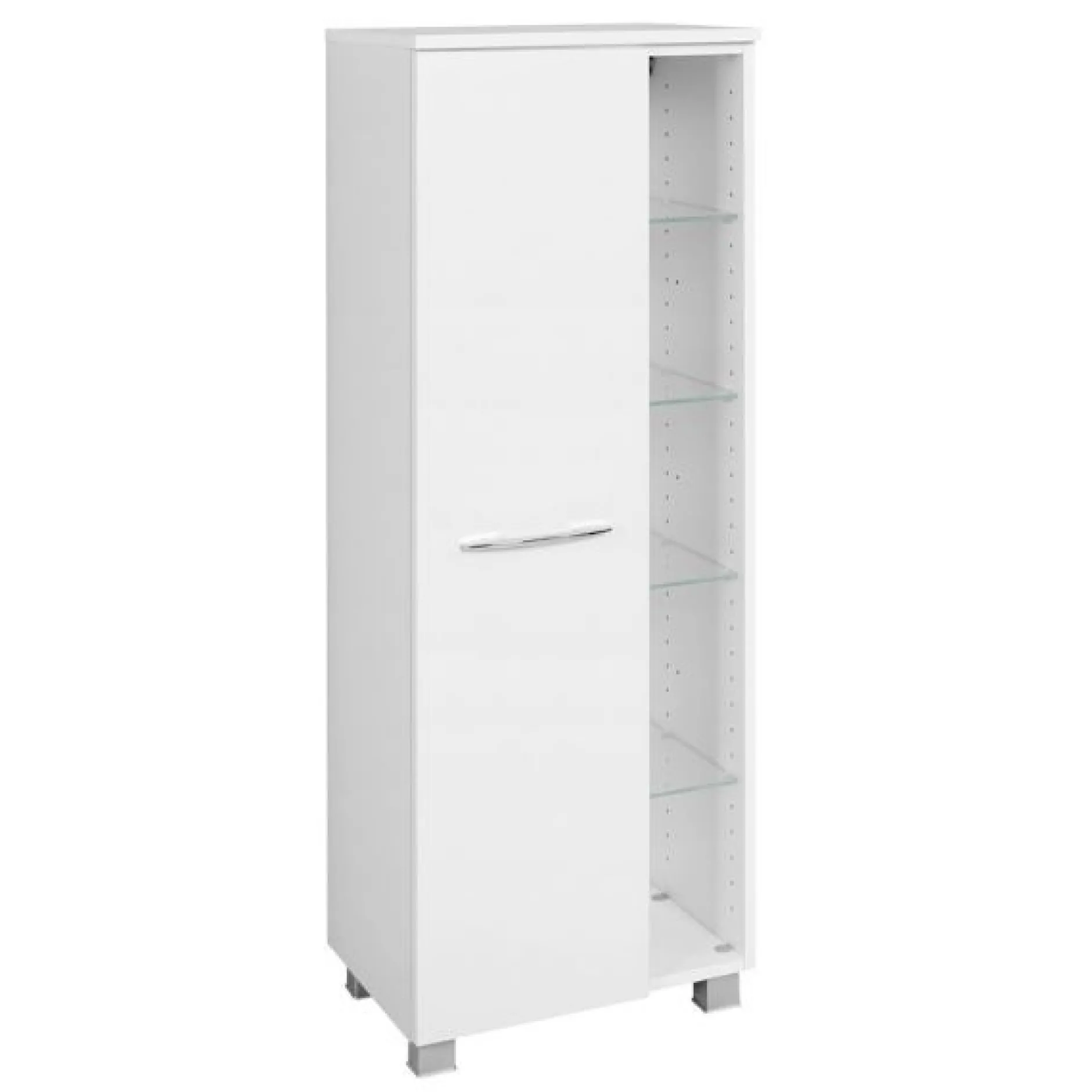 Badezimmerschrank Portofino | 45 x 35 x 122 cm | Weiß
